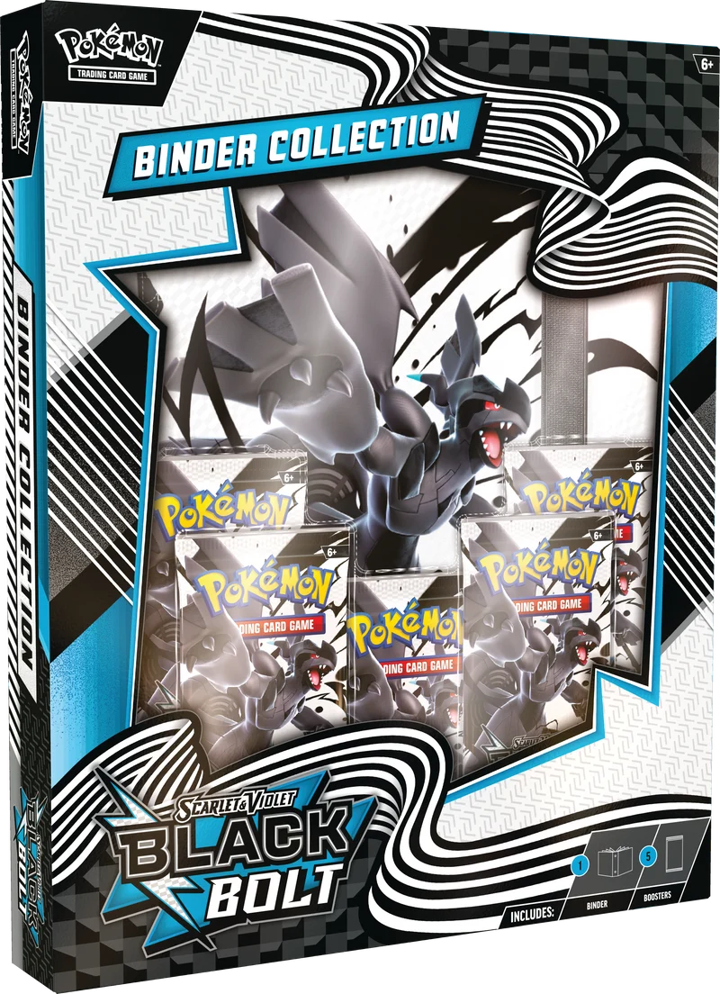 Pokemon Scarlet & Violet 10.5: Black Bolt Binder Collection