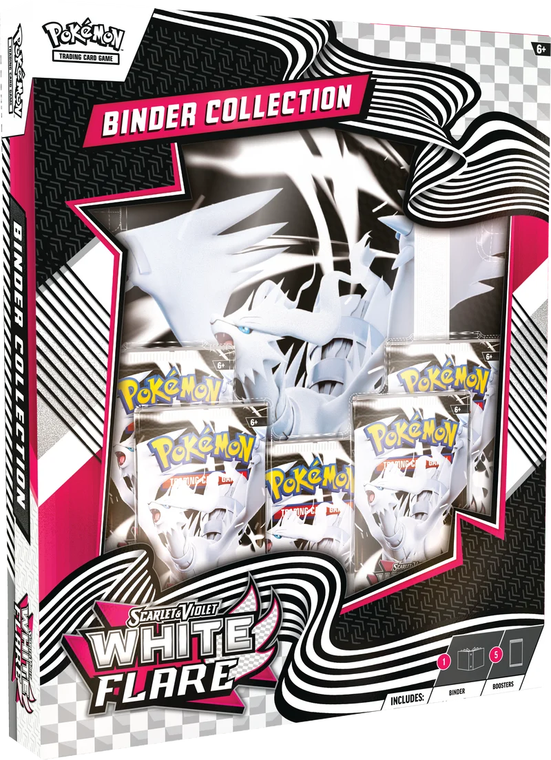 Pokemon Scarlet & Violet 10.5: White Flare Binder Collection