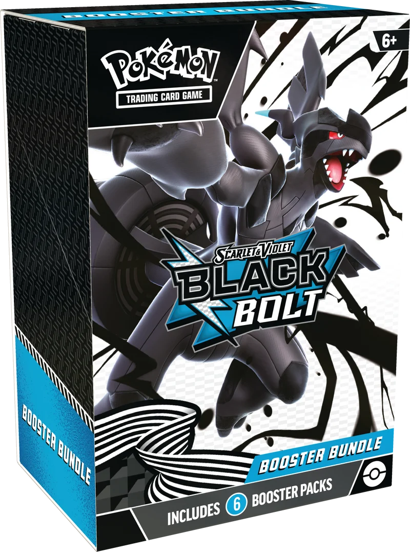 Pokemon Scarlet & Violet 10.5: Black Bolt Booster Bundle