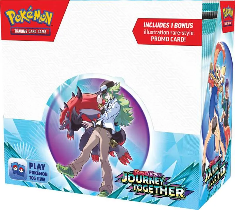 Pokemon Scarlet & Violet 9: Journey Together - Enhanced Booster Box Display (Max 1st per kund)