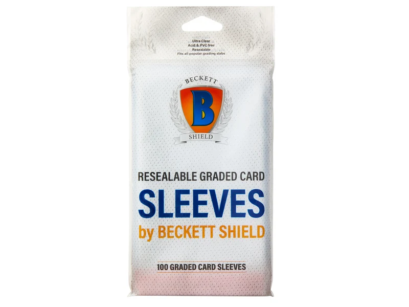 Beckett Shield Resealable Graded Card Sleeves (100st)