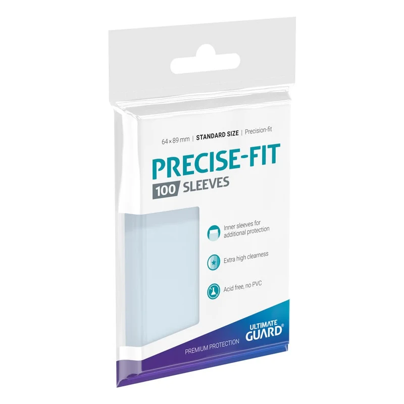Ultimate Guard Precise-Fit Sleeves Standard Size (100st)