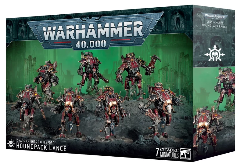 Warhammer: 40K - Chaos Knights Battleforce: Houndpack Lance