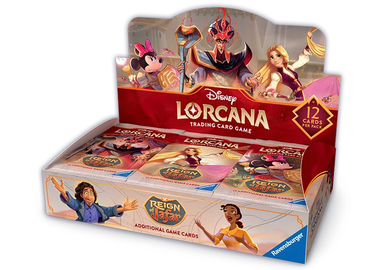 Disney Lorcana TCG: Reign of Jafar Booster Box Display