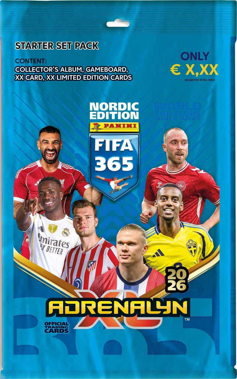 Panini Adrenalyn XL FIFA 365 Starter Pack (2026)