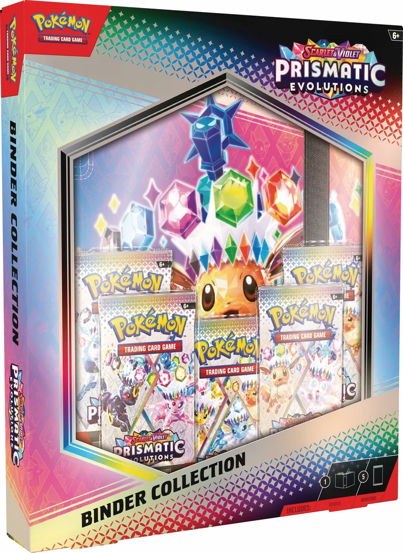 Pokemon Scarlet & Violet 8.5: Prismatic Evolutions - Binder Collection