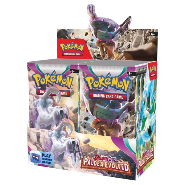 Pokemon Paldea Evolved Booster Box Display (36 Boosters) - Max 2 per kund