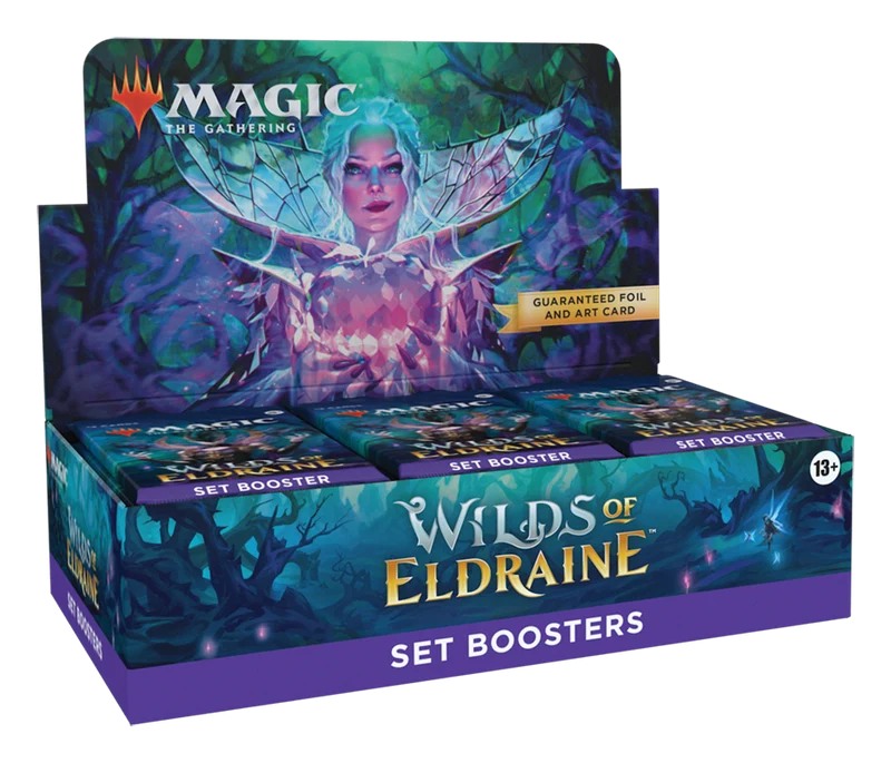 Magic: The Gathering Wilds of Eldraine Set Booster Display Box (30 packs)