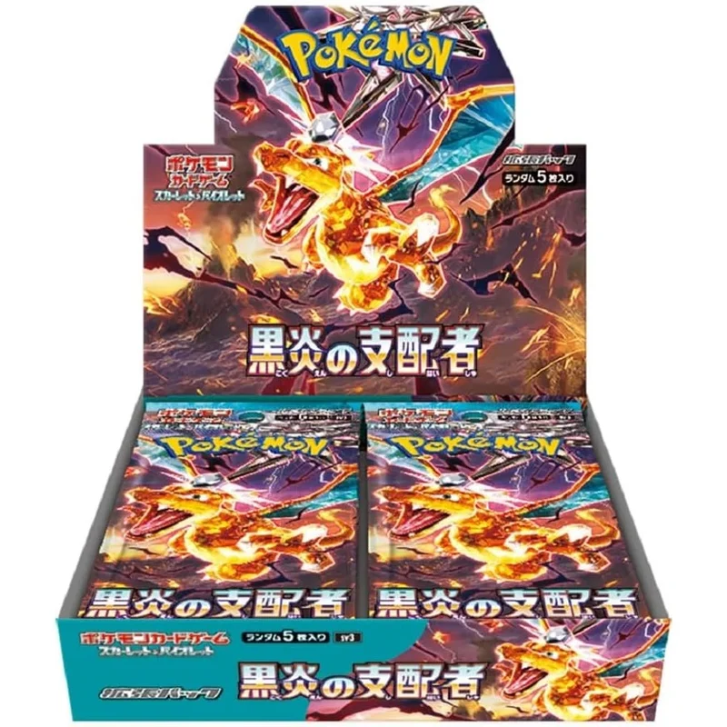 Pokemon Ruler Of The Black Flame Booster Box (sv3)(Japansk)