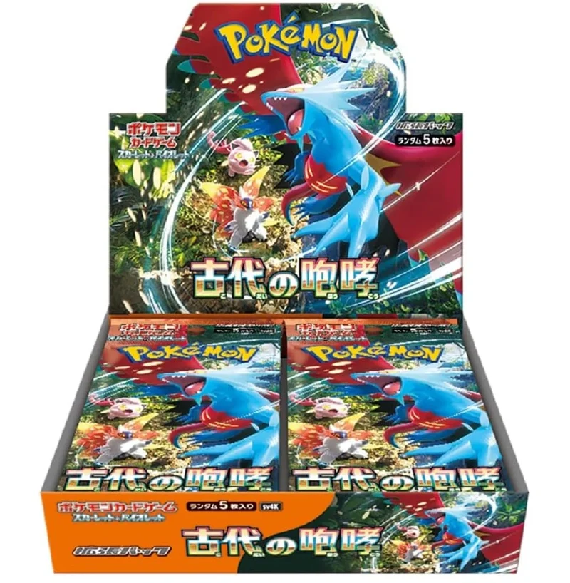 Pokemon Ancient Roar Booster Box Deluxe (sv4k)(Japansk)