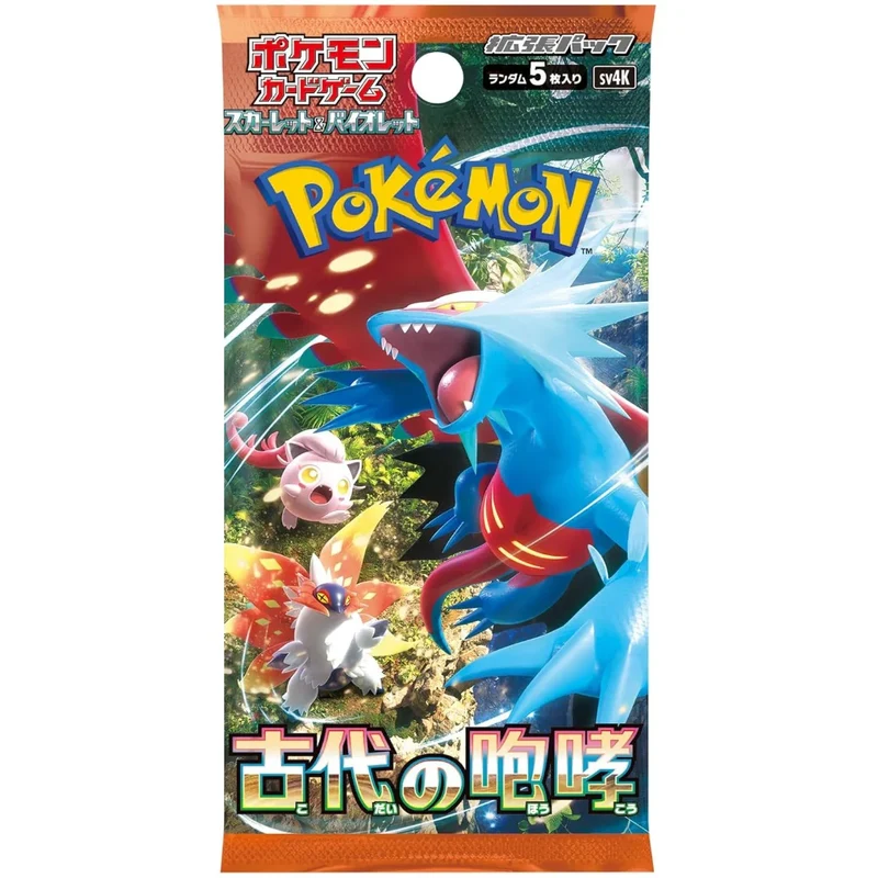 Pokemon Ancient Roar Booster (sv4k)(Japansk)