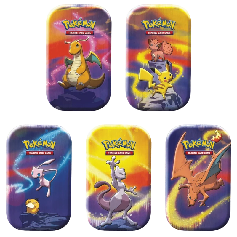 Pokemon Kanto Powers Mini Tin (2025 reprint)