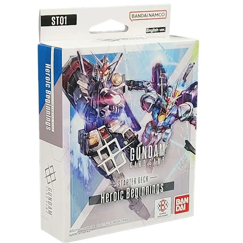 Gundam Card Game - Heroic Beginnings Starter Deck ST01 (Blue & White)