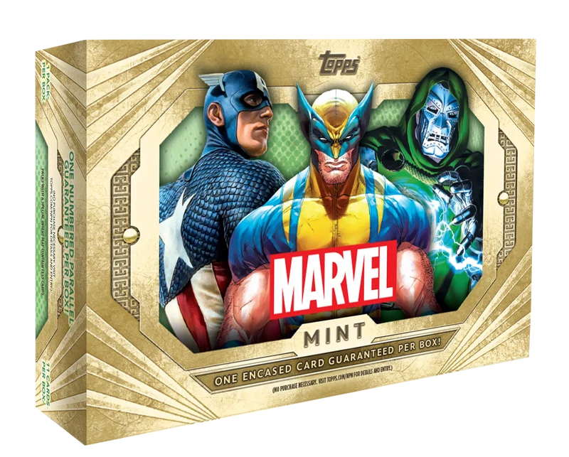 Topps Mint Marvel Hobby Box 2025 – Premium samlarserie för Marvel-fans