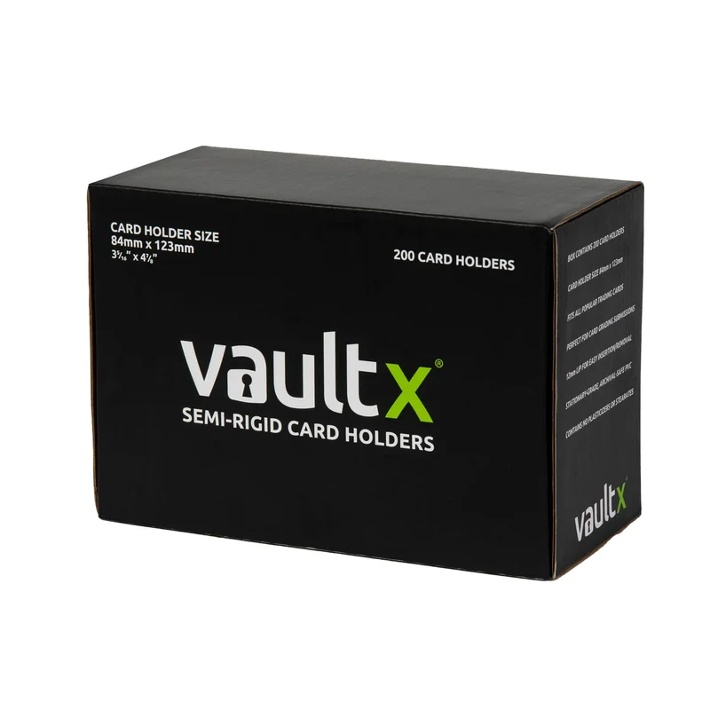 Vault X Semi-Rigid Card Sleeves (200st)