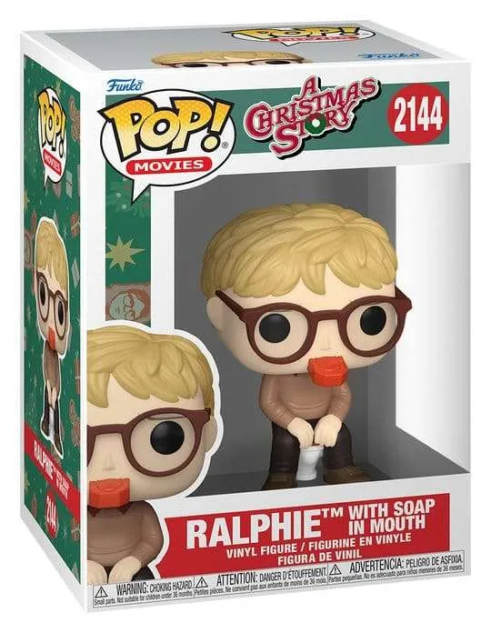 A Christmas Story POP! Movies Vinyl Figure Ralphie with Soap 9 cm