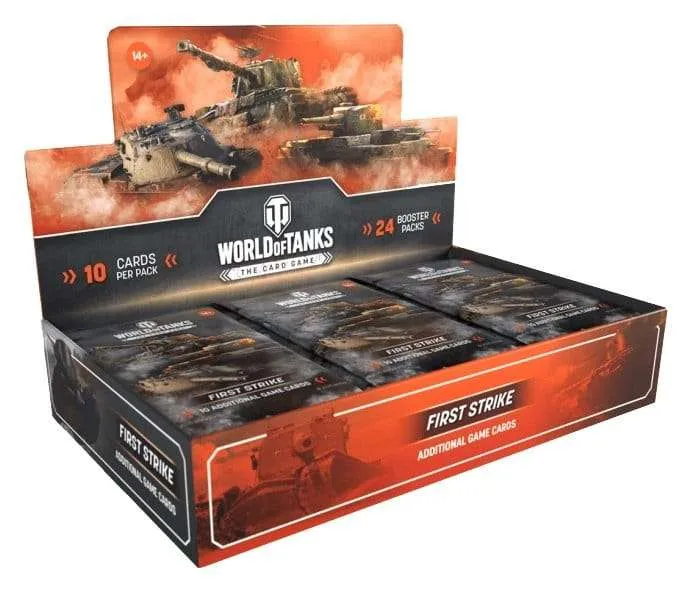 World of Tanks TCG First Strike Booster Display (24) – engelsk version