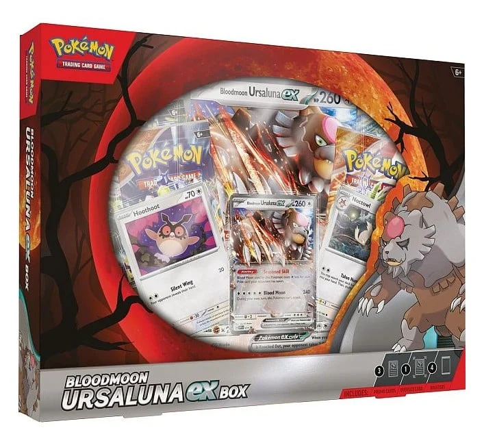 Pokemon Bloodmoon Ursaluna EX Box