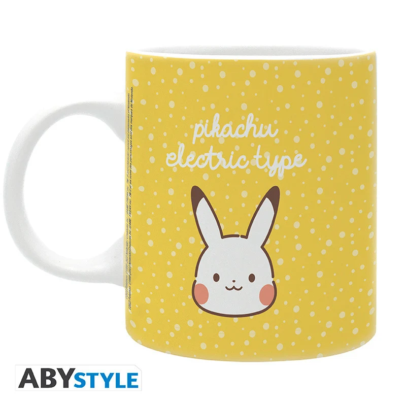 Pokemon mugg 320 ml - Pikachu electric type