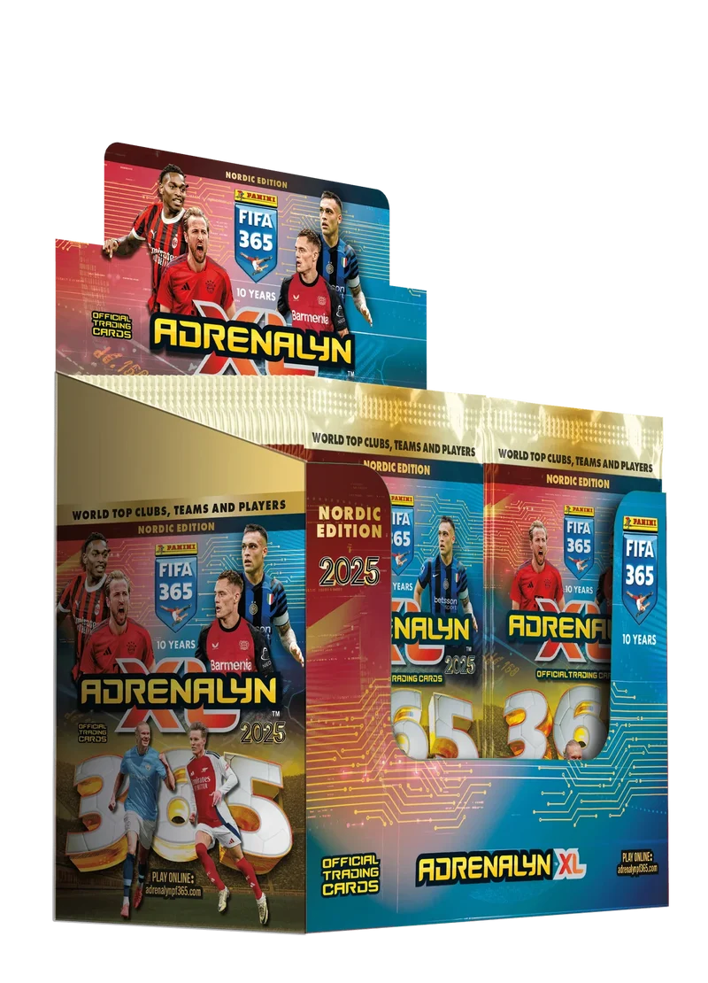 Panini FIFA 365 Adrenalyn XL Nordic Edition 2025 - Booster Display Box (50 pack)