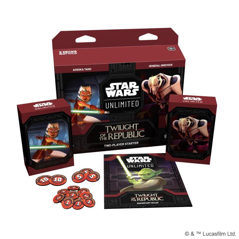 Star Wars: Unlimited - Twilight of Republic 2 Player Starter Set