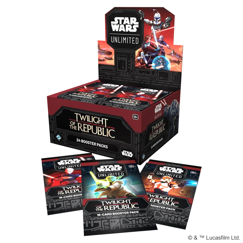Star Wars: Unlimited - Twilight of the Republic Booster Display (24 boosters)