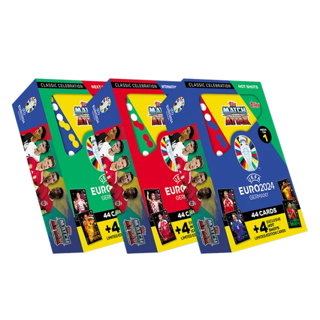 3st Topps Match Attax Euros 2024 Mega Tins