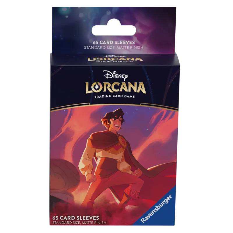 Disney Lorcana TCG: Card Sleeve Pack (65-pack) - Aladdin