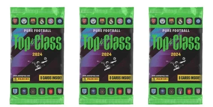 3st Panini Top Class 2024 Booster - Fotbollskort
