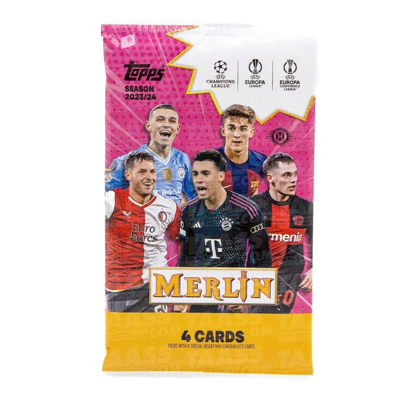 TOPPS Chrome 2023-24 Merlin UEFA Club Competitions – Hobby Booster