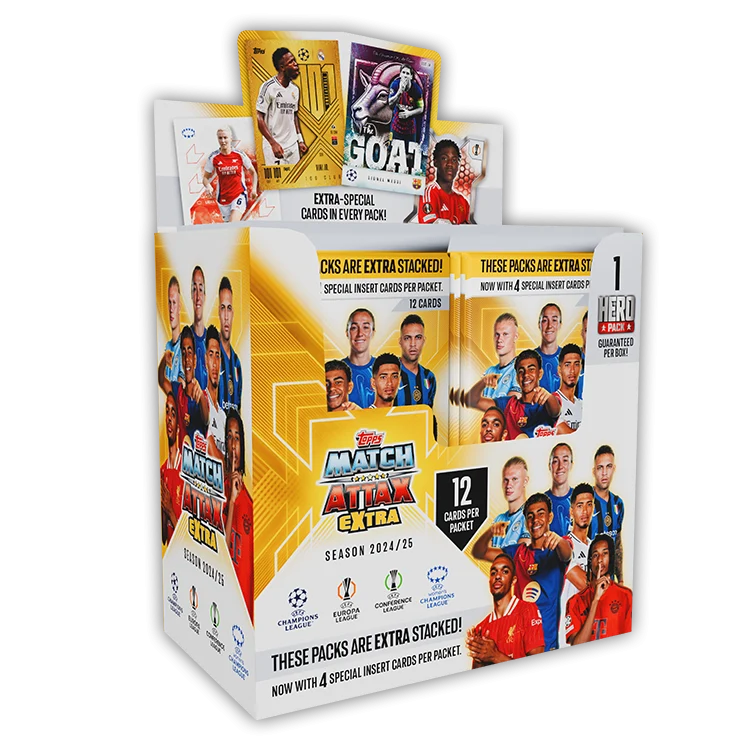 Topps Match Attax 2024/2025 Extra Champions League Booster Box