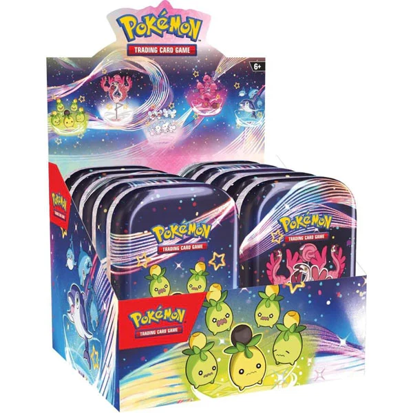 Pokemon Scarlet & Violet 4.5 - Paldean Fates Mini Tin Display
