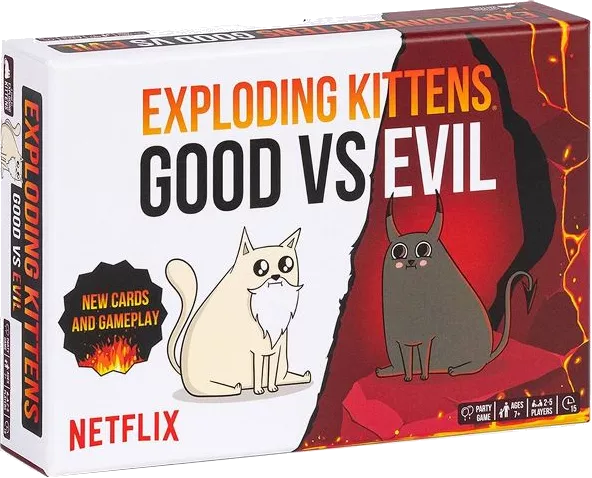 Exploding Kittens Good Vs Evil (Engelsk)