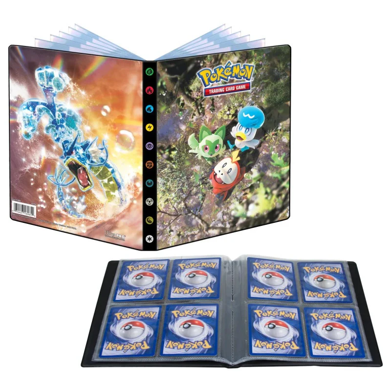 Ultra Pro Pokemon Scarlet & Violet: Samlarpärm 4-pocket