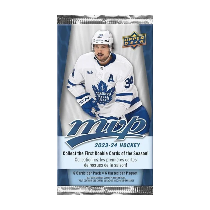 Upper Deck NHL MVP Hockey Retail Pack 2023-24 Booster