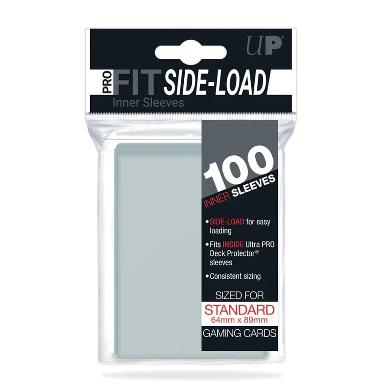 Ultra Pro Standard Sleeves - PRO-Fit Side Load (100 Sleeves)