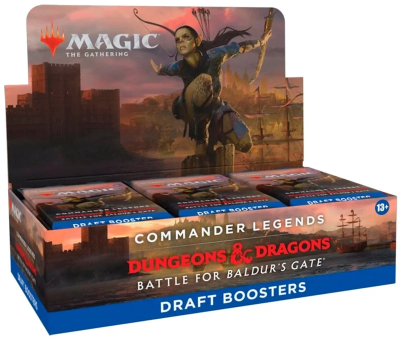 Magic The Gathering Battle for Baldurs Gate Draft Booster Box Display (24 boosters)