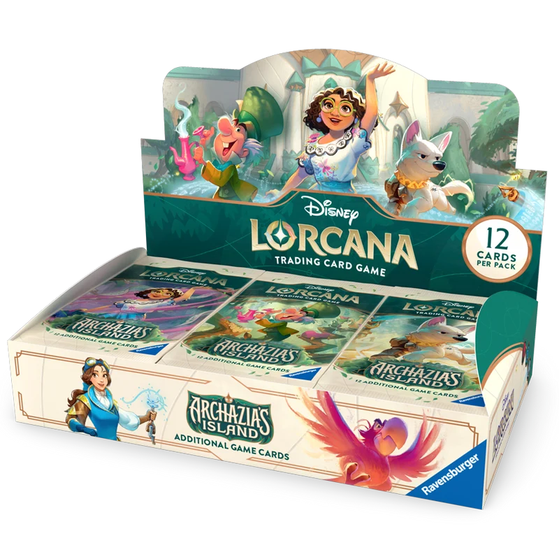 Disney Lorcana TCG: Archazias Island Booster Box Display