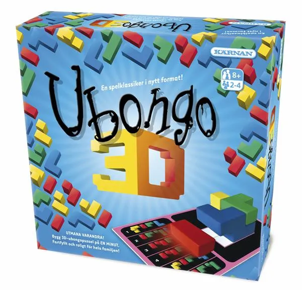 Kärnan Ubongo 3D Familjespel