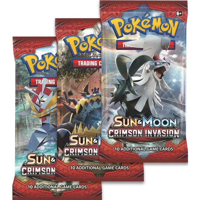 Pokemon - Sun & Moon Crimson Invasion Booster