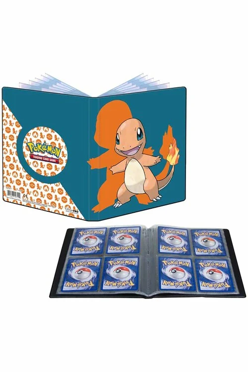 Ultra Pro Charmander Samlarpärm 4-pocket Portfolio för Pokemon
