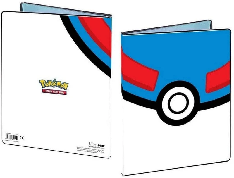 Ultra Pro 9-Pocket Pärm Portfolio for Pokemon med Great Ball motiv