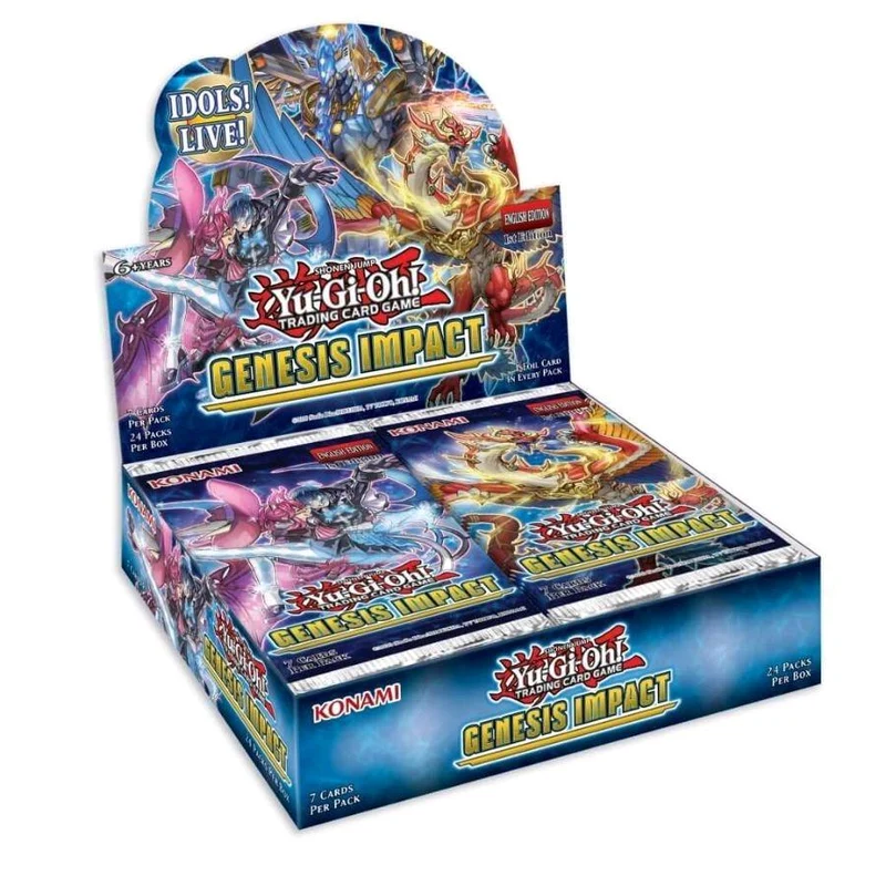 Yu-Gi-Oh! - Genesis Impact Booster Box Display - 1st Edition (24 pack)