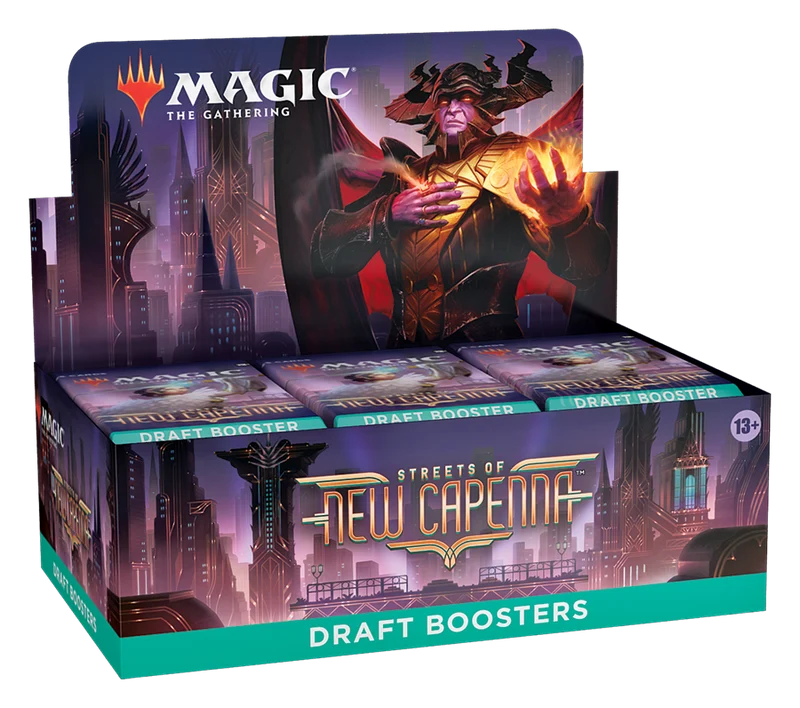 Magic The Gathering - Streets of New Capenna Draft Booster Display (36 boosters) + Box Topper