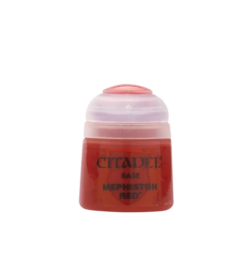 Warhammer Citadel Base: Mephiston Red