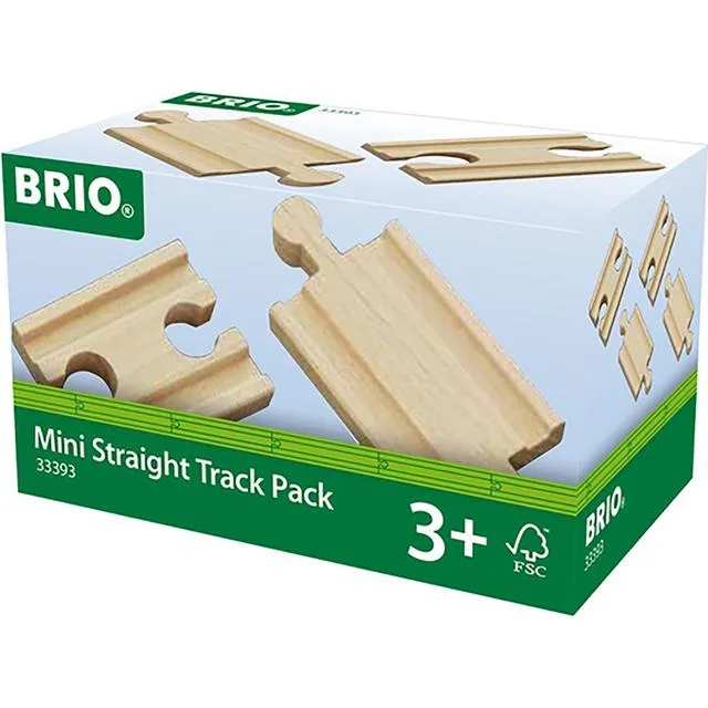 BRIO Raka skenor - extra korta 33393