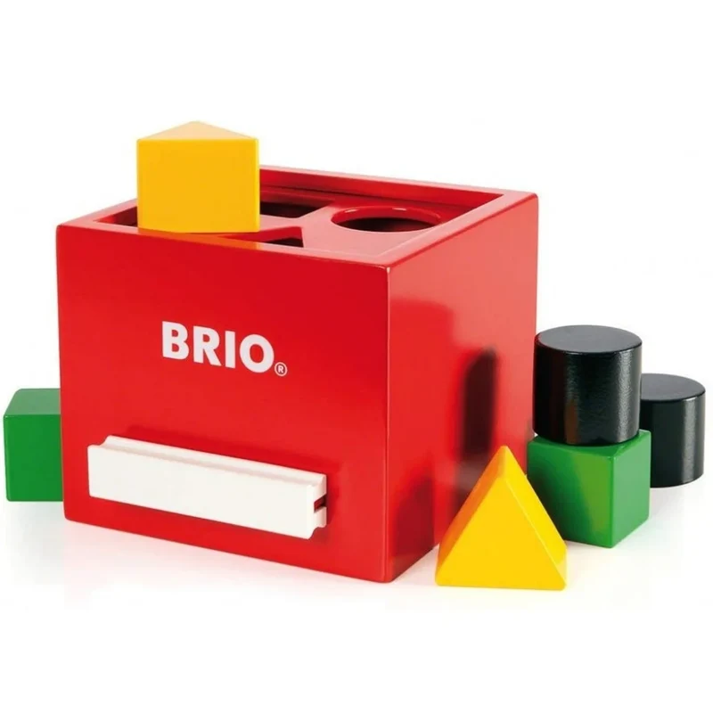 BRIO Plocklåda Röd