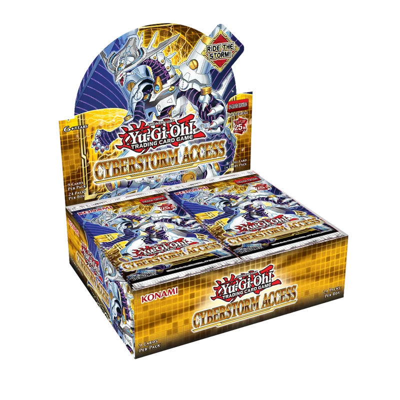 Yu-Gi-Oh! Cyberstorm Access 1st Edition Booster Display (24 Packs)