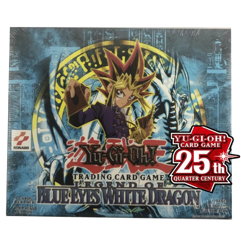 Yu-Gi-Oh! 25th Anniversary Edition - Legend Of Blue-Eyes White Dragon Display (24 Packs)