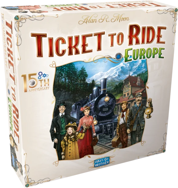 Ticket To Ride - Europe 15th Anniversary (Nordisk)